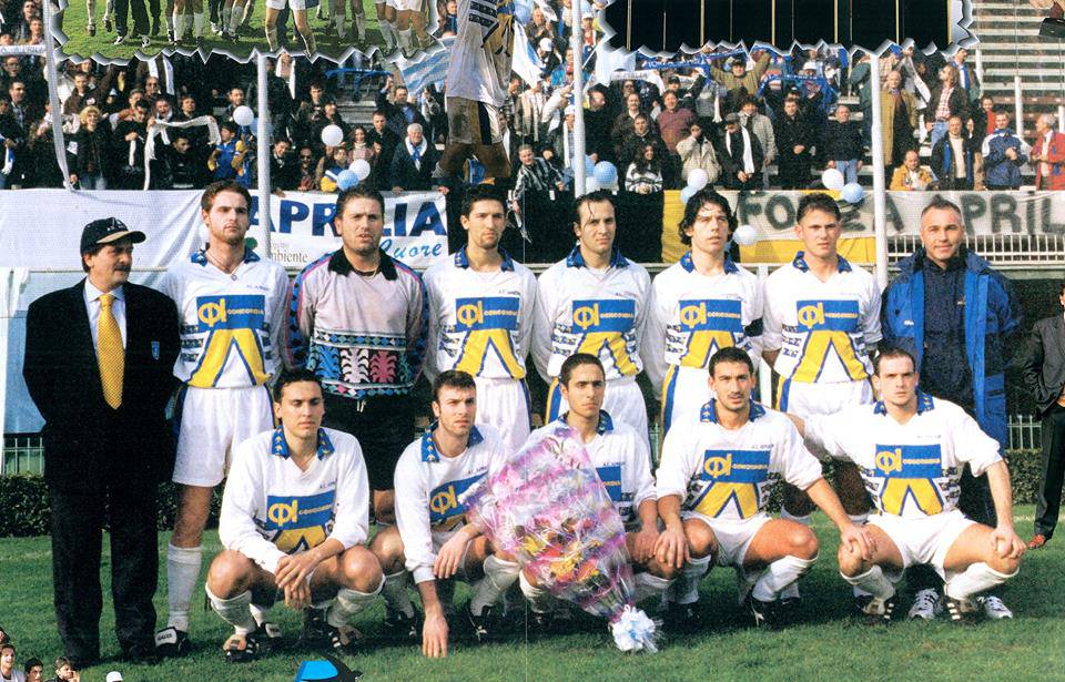 L’Aprilia ricorda la Coppa Italia Lazio del 1998, un evento in occasione dei 20 anni