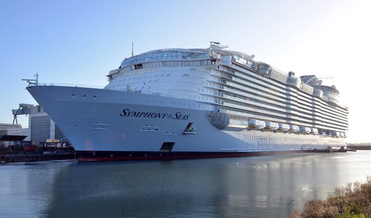 Nasce ‘Symphony of the Seas’, la nave da crociera più grande del mondo