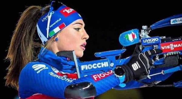 Fiamme Gialle, Italia d’argento nella staffetta di biathlon, grande frazione di Dorothea Wierer