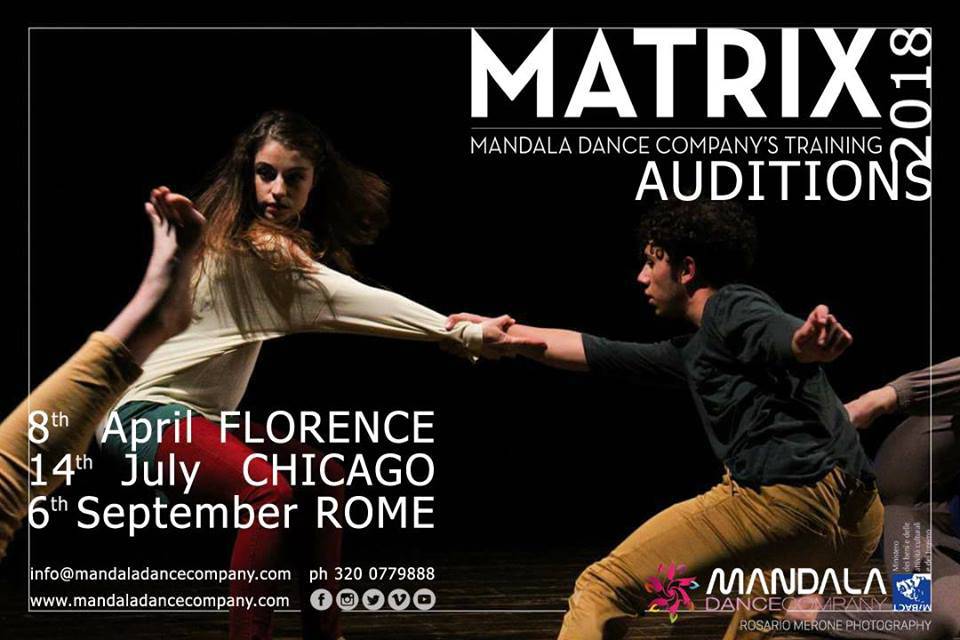 Audizioni_MATRIX Mandala Dance Company’s Training 2018