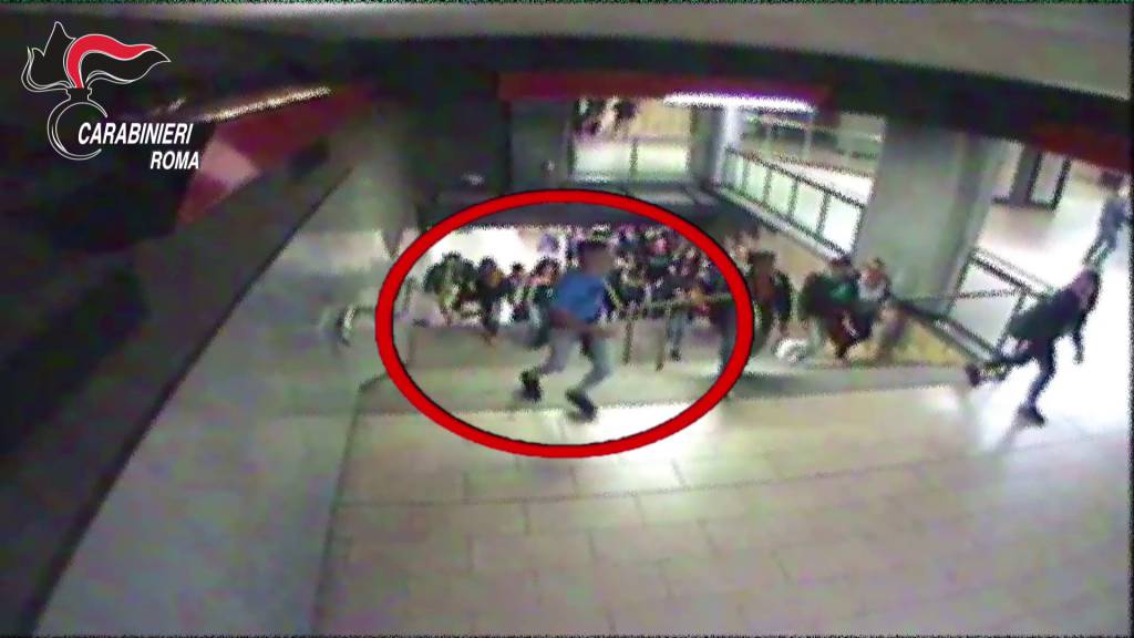 casilina aggressione metro