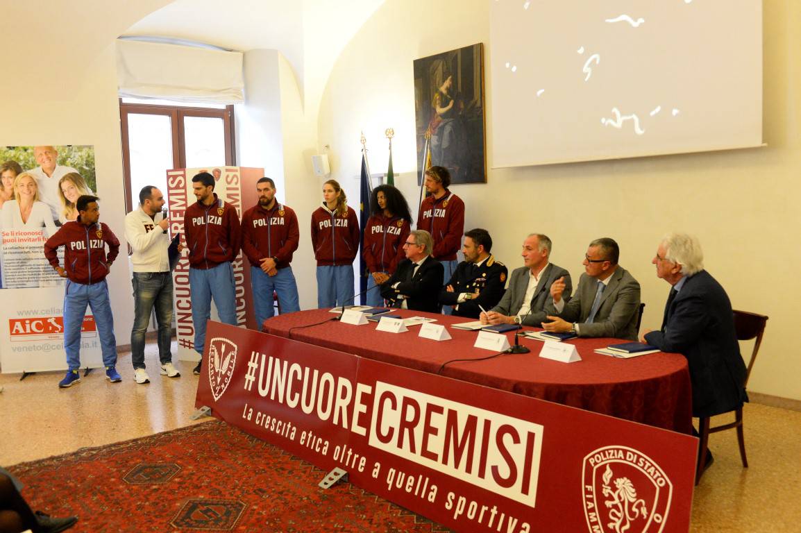#UnCuoreCremisi, presentato il progetto su sport, legalità e inclusione sociale