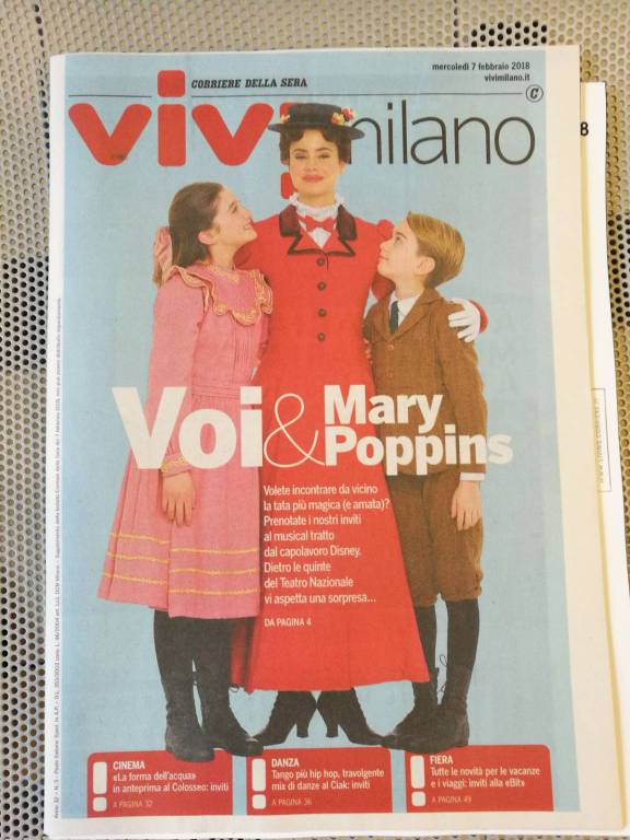 Fiumicino brilla nel cast di ‘Mary Poppins’, il Gran Galà Night a Milano