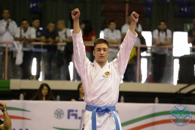 Tarquinia, il 14 febbraio la premiazione di Mirko Barreca per la medaglia d’oro agli europei di karate