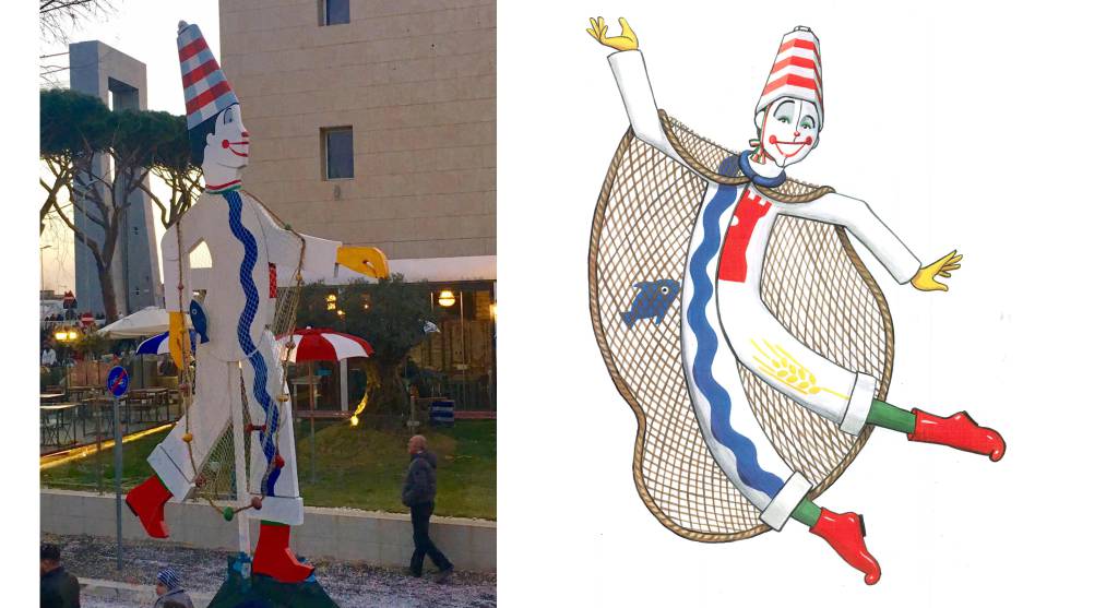 La vera storia di Saltafiume, mascotte del Carnevale di Fiumicino