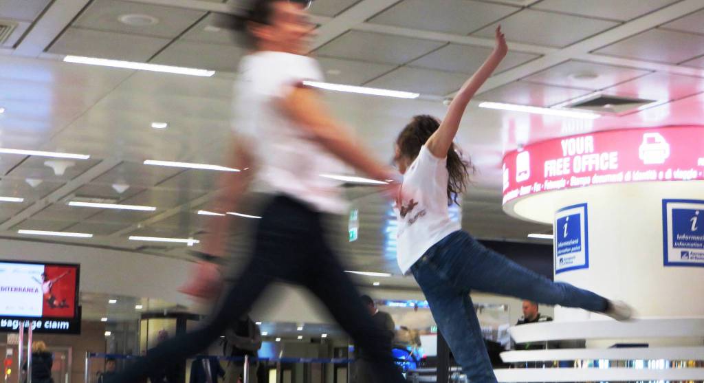Aeroporto di Fiumicino, la danza ‘Mediterranea’ incanta i viaggiatori dello scalo