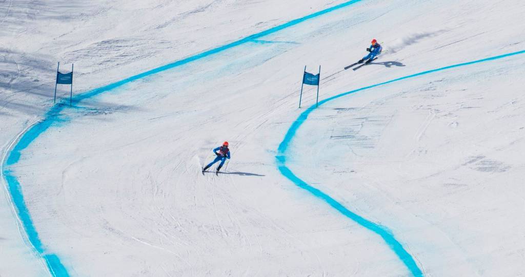 PyeongChang 2018, Giacomo Bertagnolli e Fabrizio Casal, bronzo in discesa visual impaired