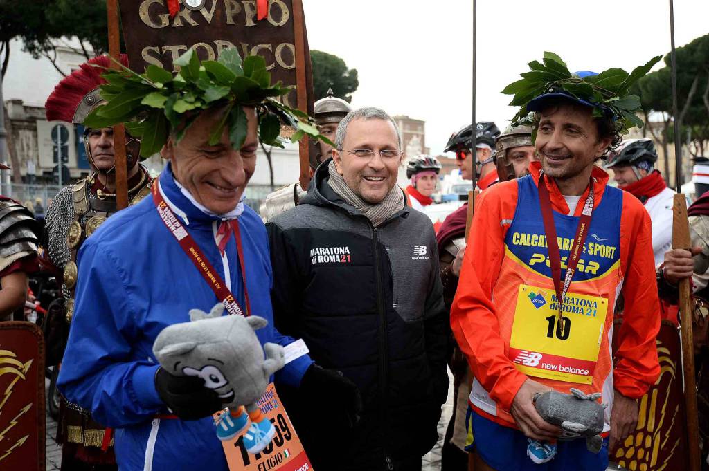 Acea Maratona di Roma 2018, l’ennesima sfida di Giorgio Calcaterra, ‘Parto per ultimo, voglio vedere il fiume di runner’