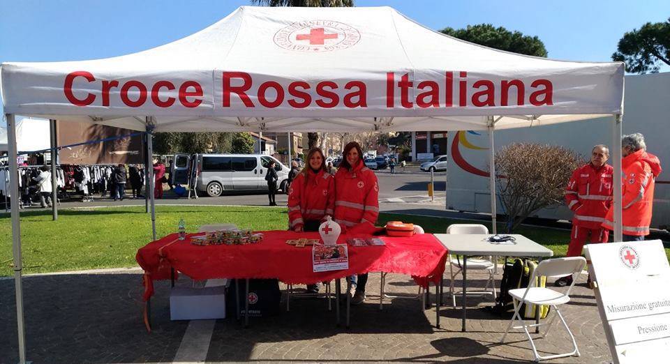 Giornata della salute a Cerveteri, il sindaco Pascucci ringrazia la Croce Rossa italiana