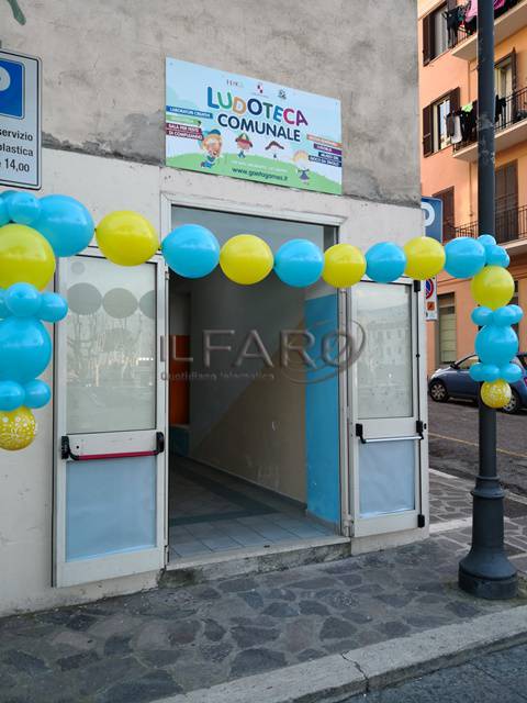 Gaeta, inaugurata la nuova sede della ludoteca comunale