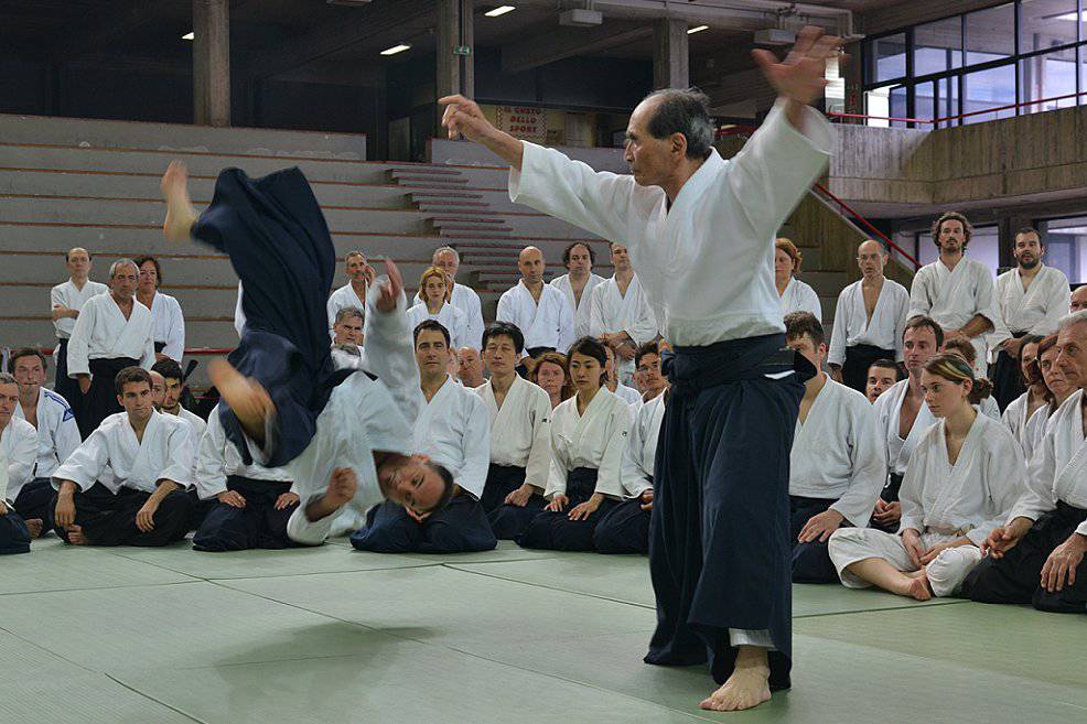 A Pasqua Ostia si trasforma in università di aikido