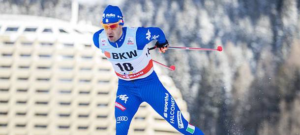 Sci di fondo, dopo l’argento alle Olimpiadi, torna Pellegrino