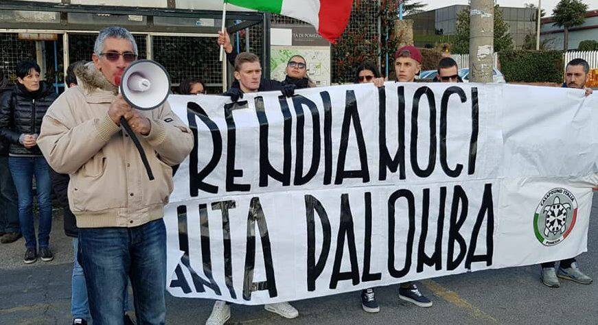 Pomezia, Casapound sostiene i pendolari, ‘riprendiamoci Santa Palomba’