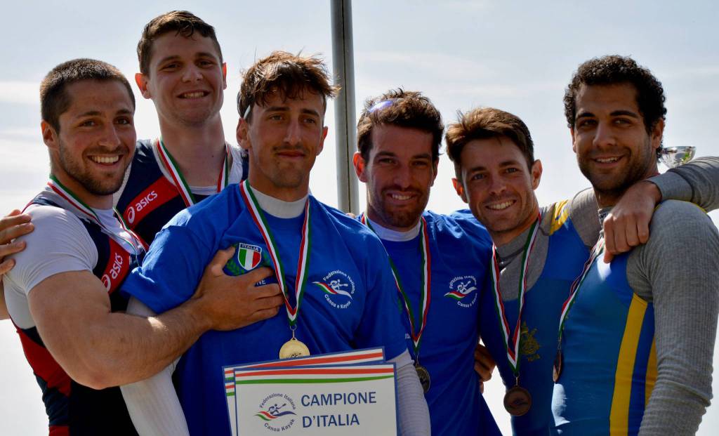 Canoa 5000 metri, Dressino e Ripamonti si ripetono sul primo gradino, le Fiamme Oro trionfano nella canadese maschile