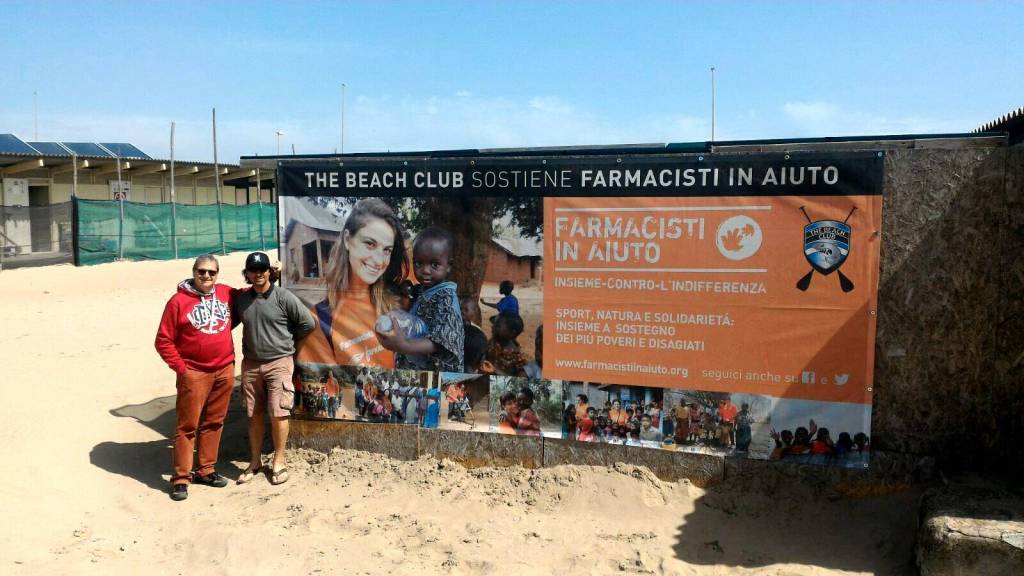 Farmacisti in aiuto e Asd The Beach Club, lo sport che unisce