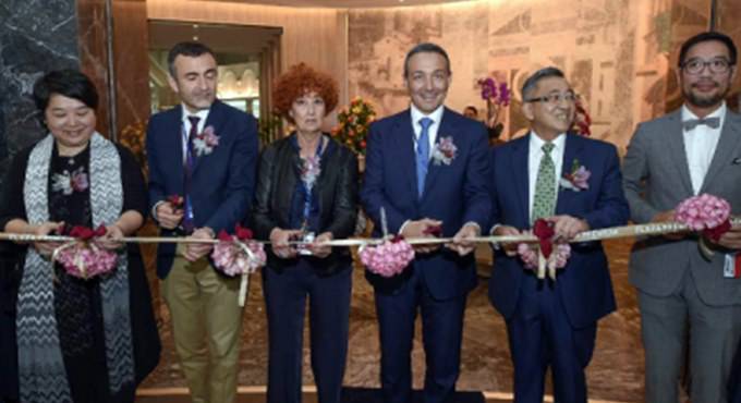 Inaugurazione Plaza premium lounge aeroporto Da Vinci 