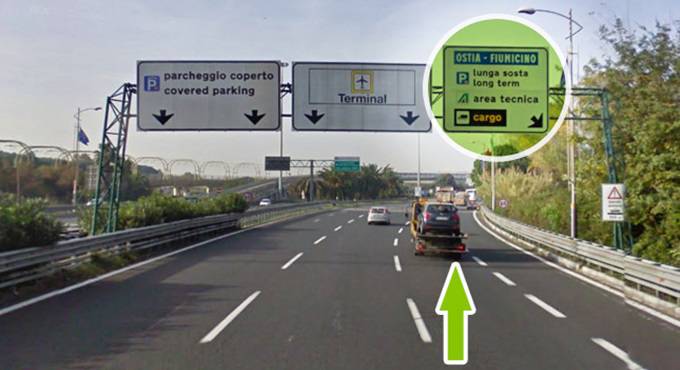 Parcheggiare sull’autostrada Roma-Fiumicino? Inutile, le alternative (gratuite) ci sono