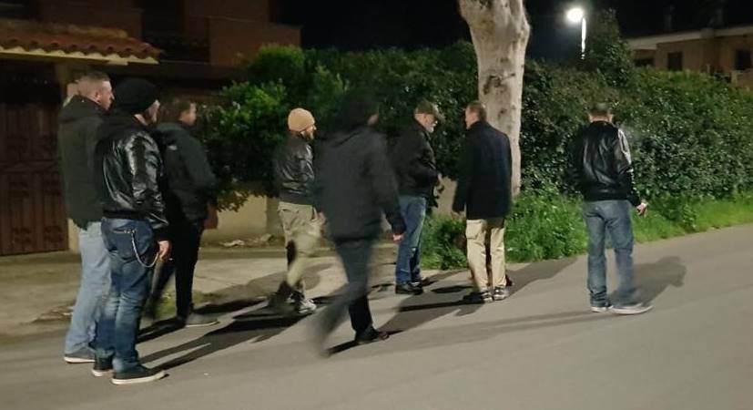 Passeggiate anti degrado a Pomezia, CasaPound ‘i cittadini di Martin Pescatore dicono basta ai furti’