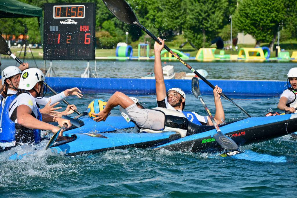 Canoa polo, agli azzurri la prima tappa dell’Eca Cup, argento per gli Under 21