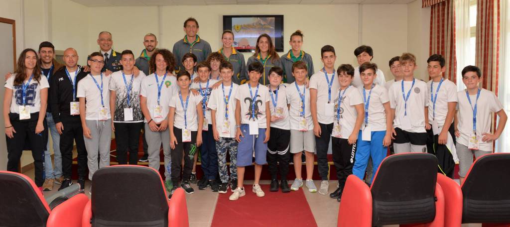 Junior Club 2018, le Fiamme Gialle consegnano il “Premio Fair Play”agli studenti di Montalto di Castro