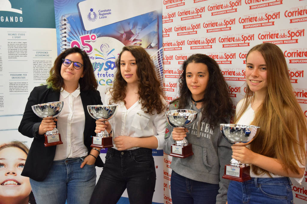 Volley Scuola Trofeo Acea, ai concorsi vince la pallavolo per il sociale