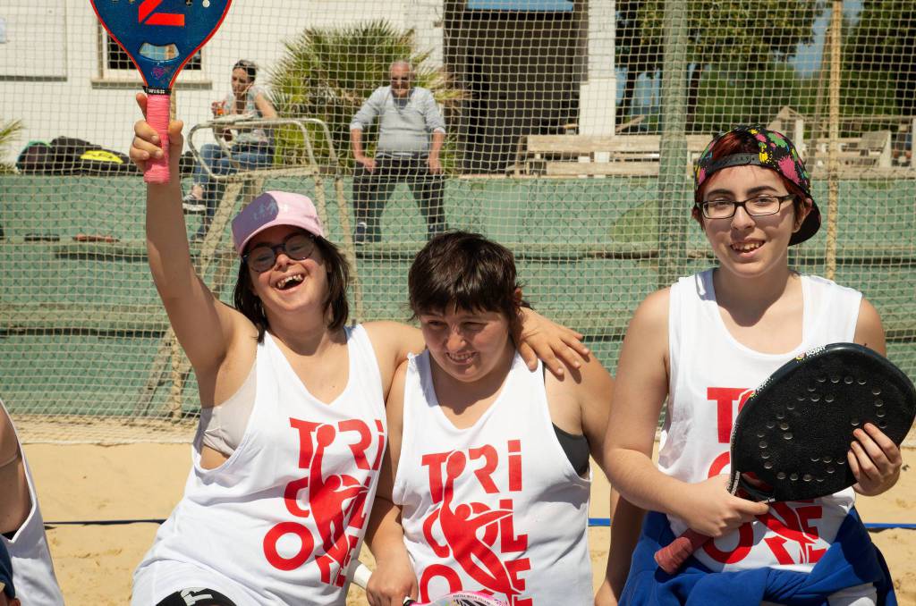 I campioni del beach tennis sfidano i ragazzi dell’Anffas, Galloni, ‘Lo sport contro l’isolamento e l’assistenzialismo’