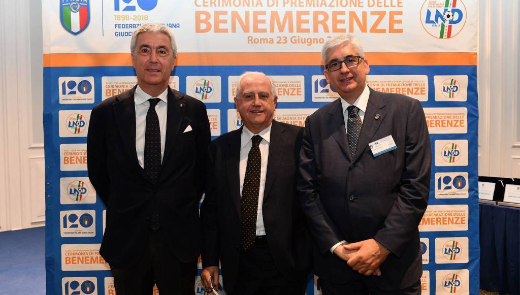 Benemerenze sportive, società e dirigenti dell’universo dilettantistico e del Settore Scolastico, premiati a Roma