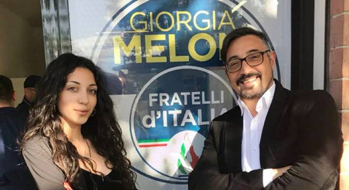 Dario Cologgi e Noemi Orpelli, l’impegno per De Vecchis sindaco
