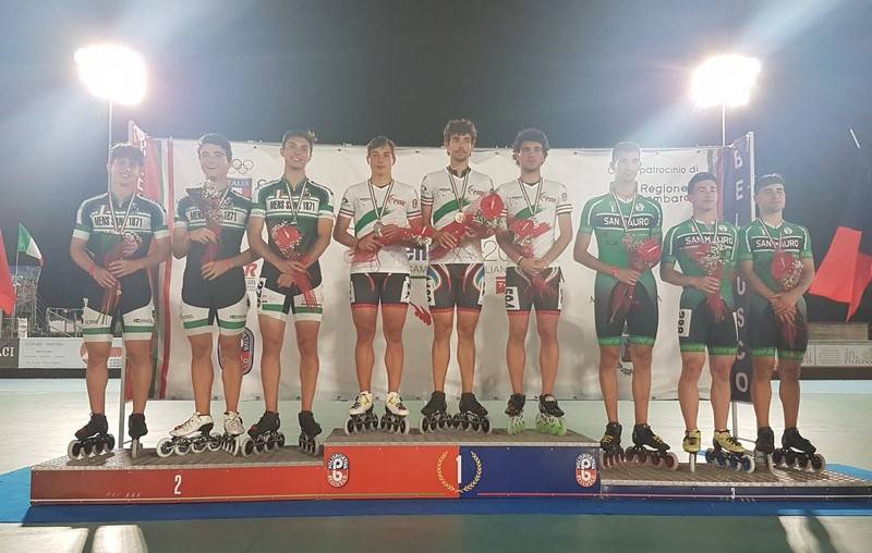 Italiani Pista 2018, 5 medaglie per la Debby Roller Team