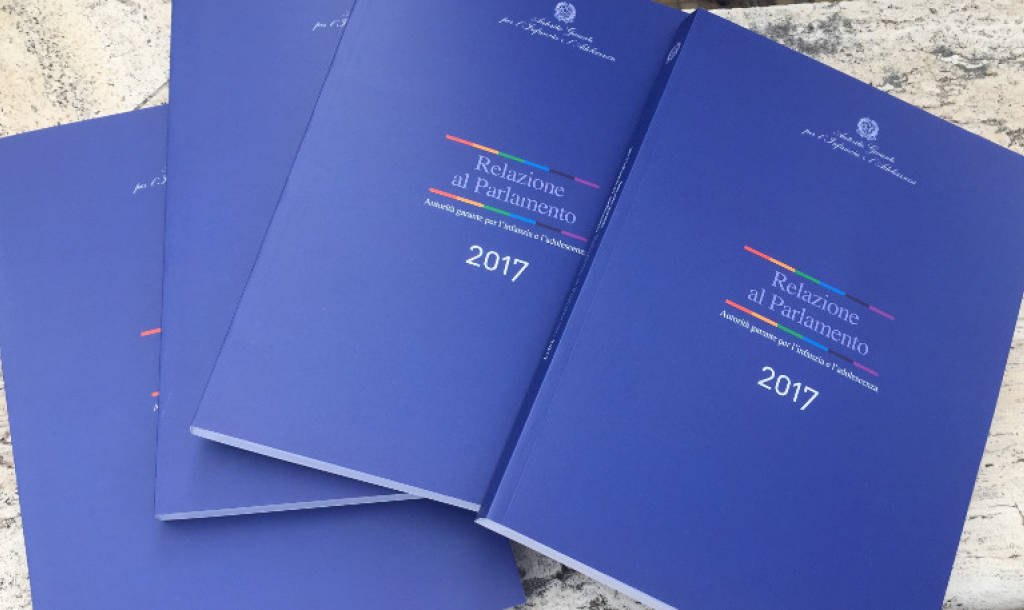 Garante per l’infanzia e l’adolescenza: presentazione della Relazione 2017 al Parlamento
