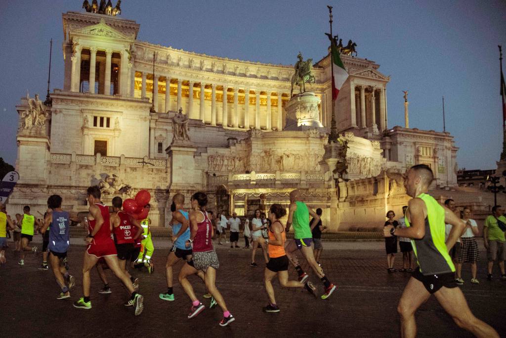 Mezza Maratona di Roma, 21 chilometri in notturna con 4000 iscritti