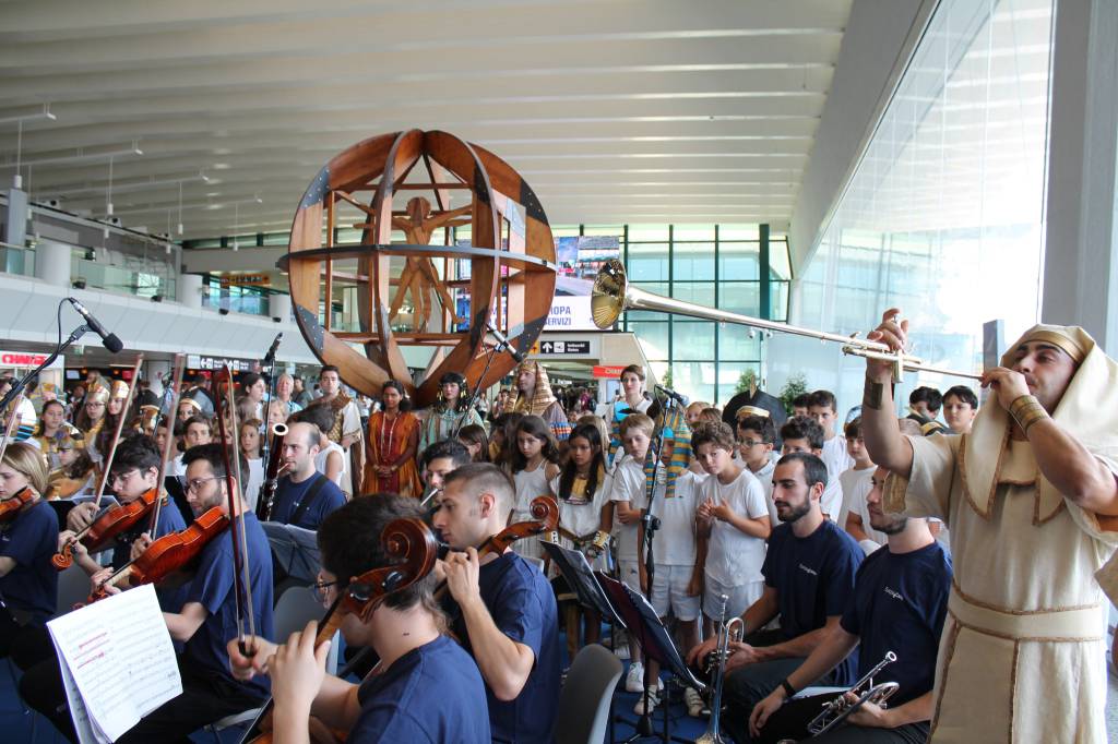 Aida e musica popolare per la Festa della musica al T3 di Fiumicino