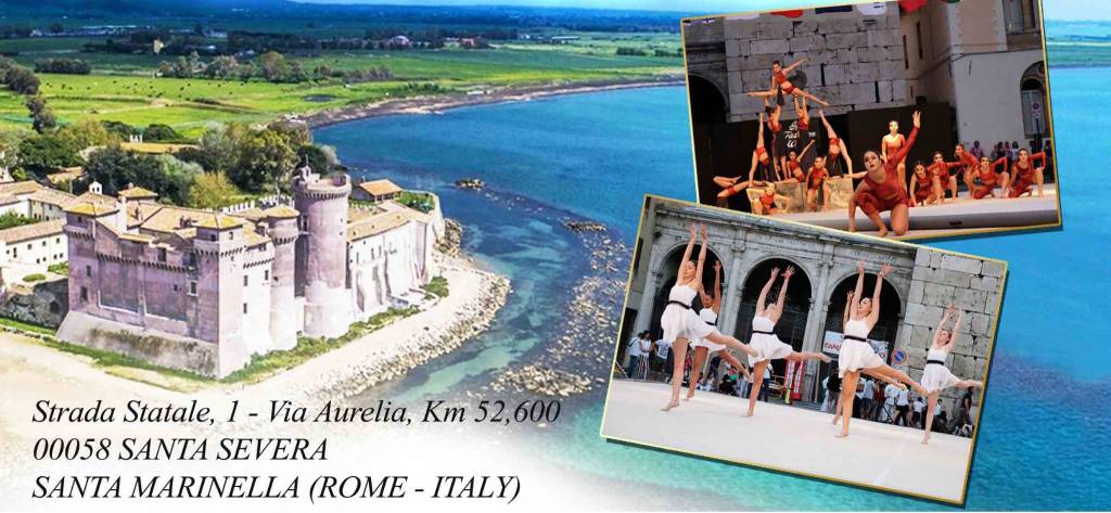 Santa Severa,  il Campionato italiano di coreografia e l’InternationalGym al Castello in riva al mare