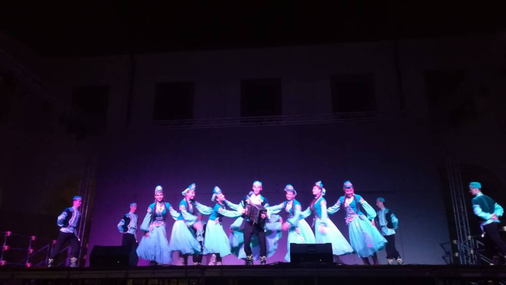 Tarquinia, grande successo per lo spettacolo di danza Tatarstan