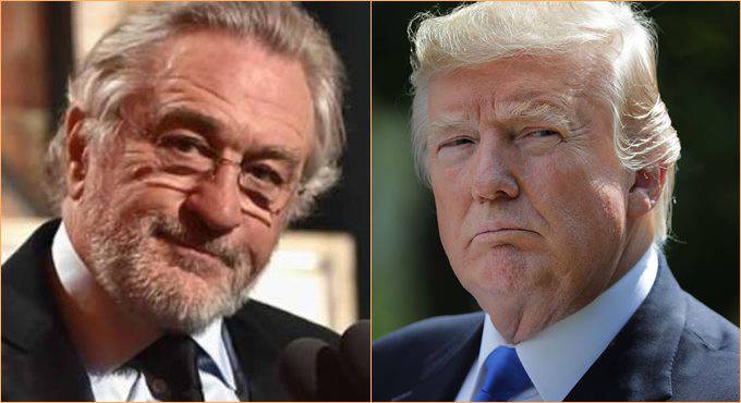 Trump vs De Niro, botta e risposta tra il presidente e l’attore