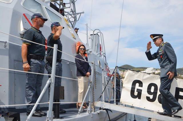 Ponza, le Fiamme Gialle hanno ricordato le proprie eroiche guardie