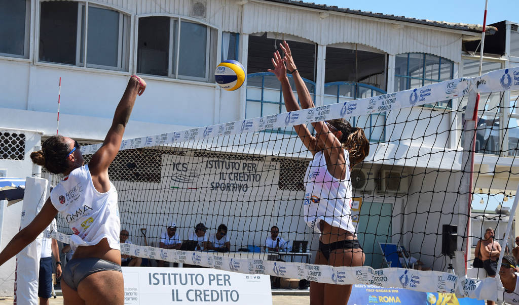 Lo spettacolo dell’ICS Beach Volley Tour Lazio alla presenza di Zaytsev, Maruotti e Lupo