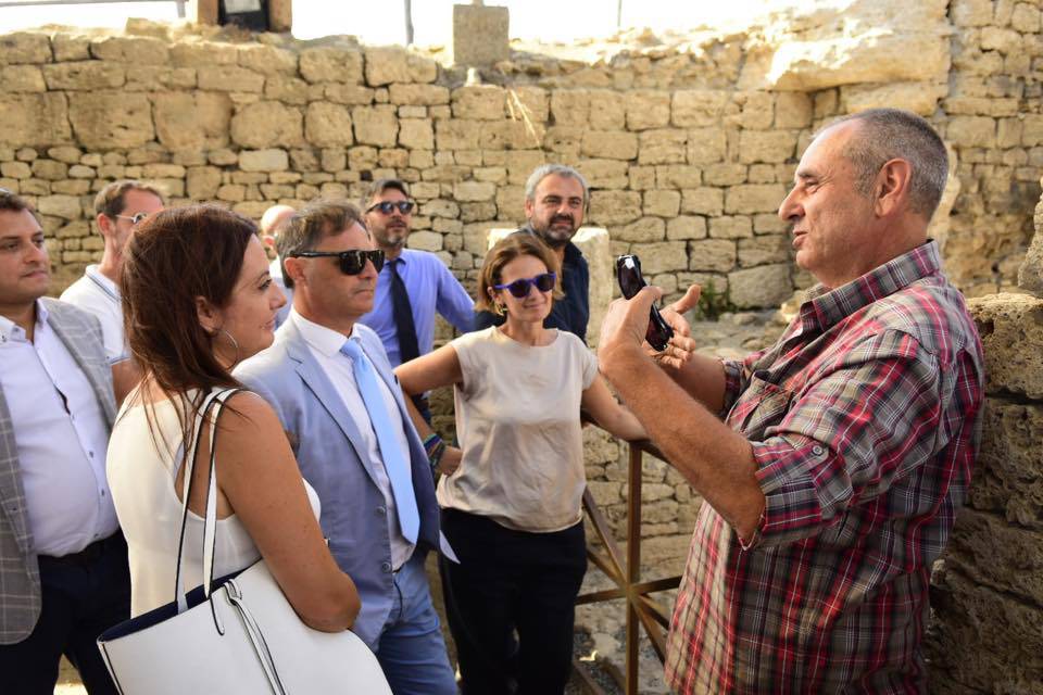 L’On. Lorenza Bonaccorsi in visita al parco di Vulci