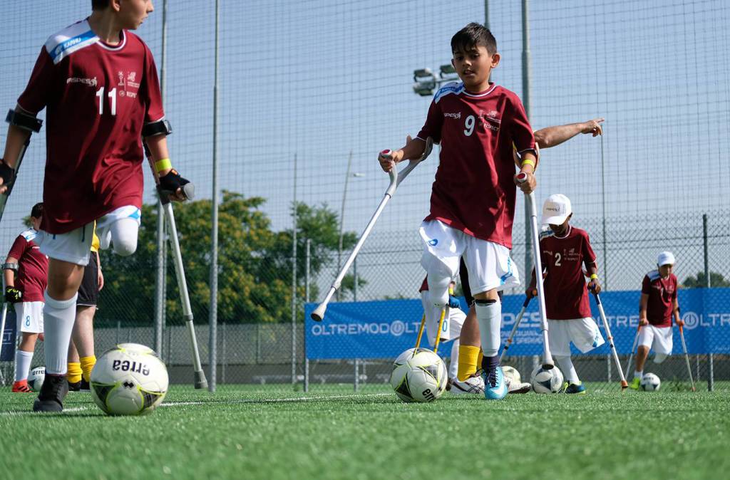 Grande successo a Roma per il Junior Training Camp di calcio amputati
