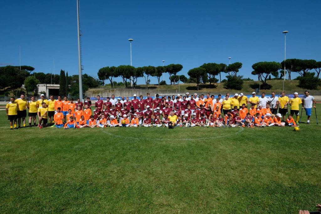 Grande successo a Roma per il Junior Training Camp di calcio amputati
