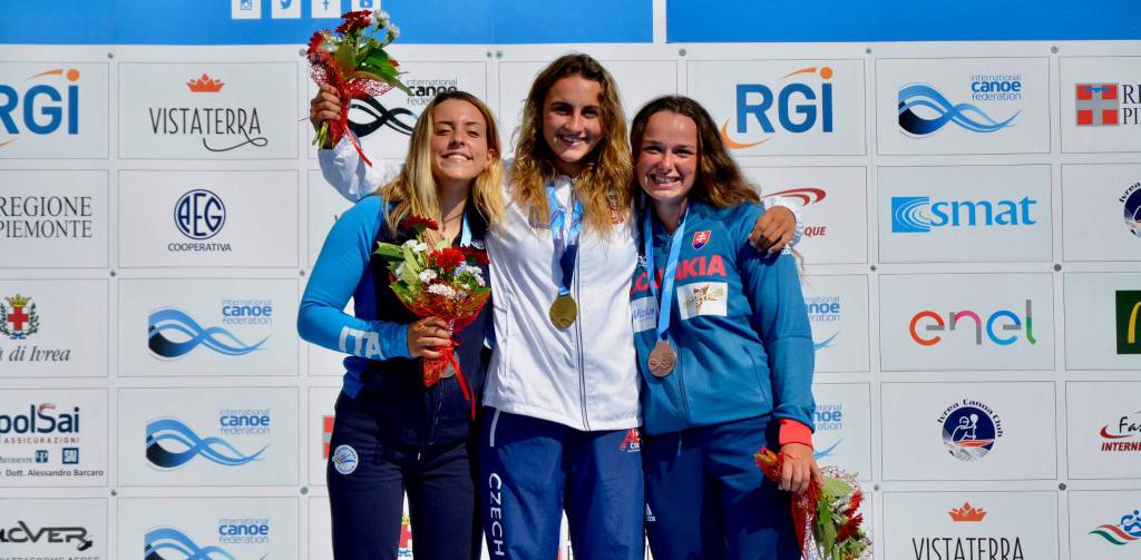 Due medaglie in canoa slalom per l’Italia, ai Mondiali giovanili Weger e Bertoncelli sul podio