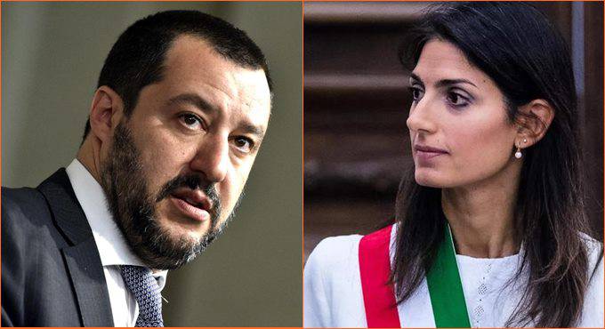 Viminale, al via l’incontro tra Salvini e la sindaca Raggi