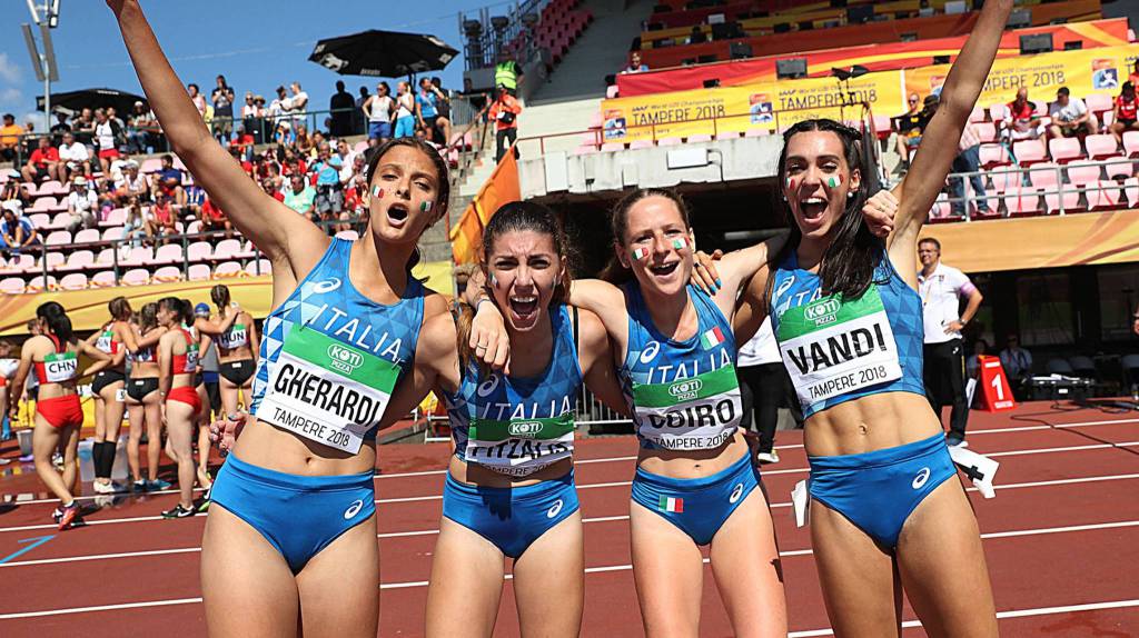 Mondiali Under 20, 4 su 4, tutte le staffette dell’atletica in finale