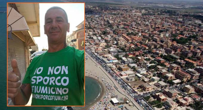 #iononsporcofiumicino, l’iniziativa di Stefano Costa contro il degrado