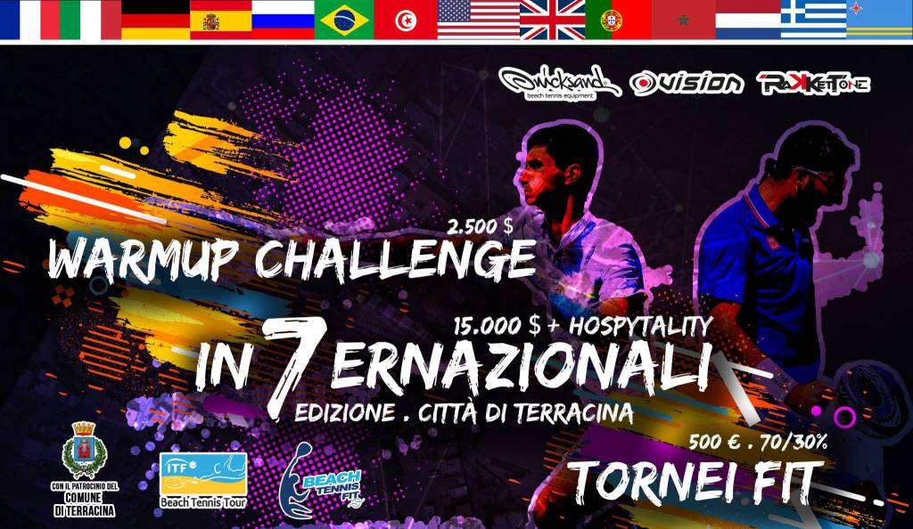 Terracina inserita nell’Itf Beach Tennis Tour 2018