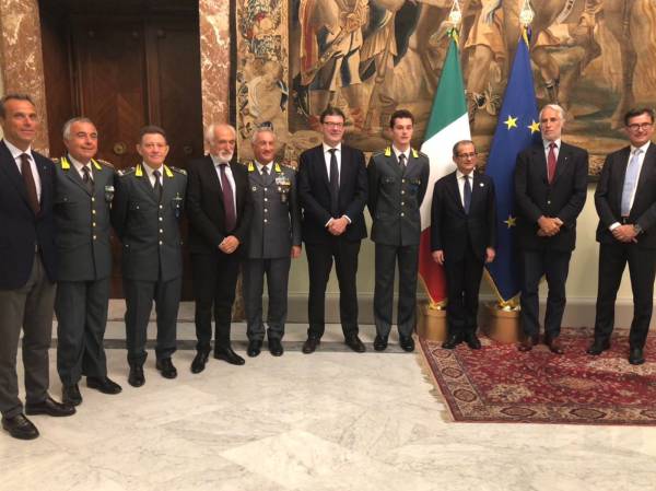 Fiamme Gialle, a Filippo Tortu la medaglia della Presidenza del Consiglio