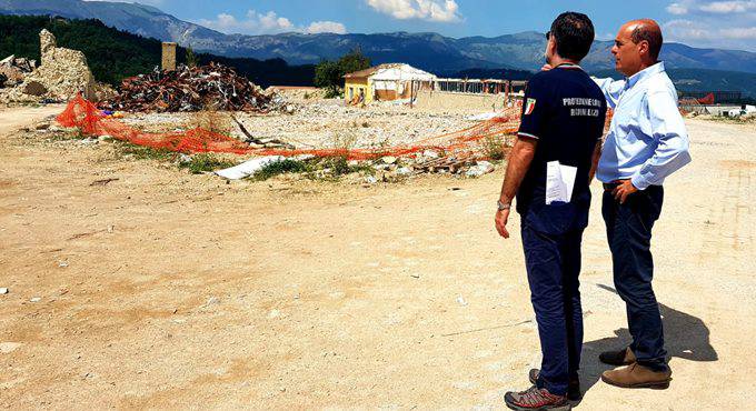 Terremoto del centro Italia, Zingaretti chiede l’intervento “urgente” del Premier