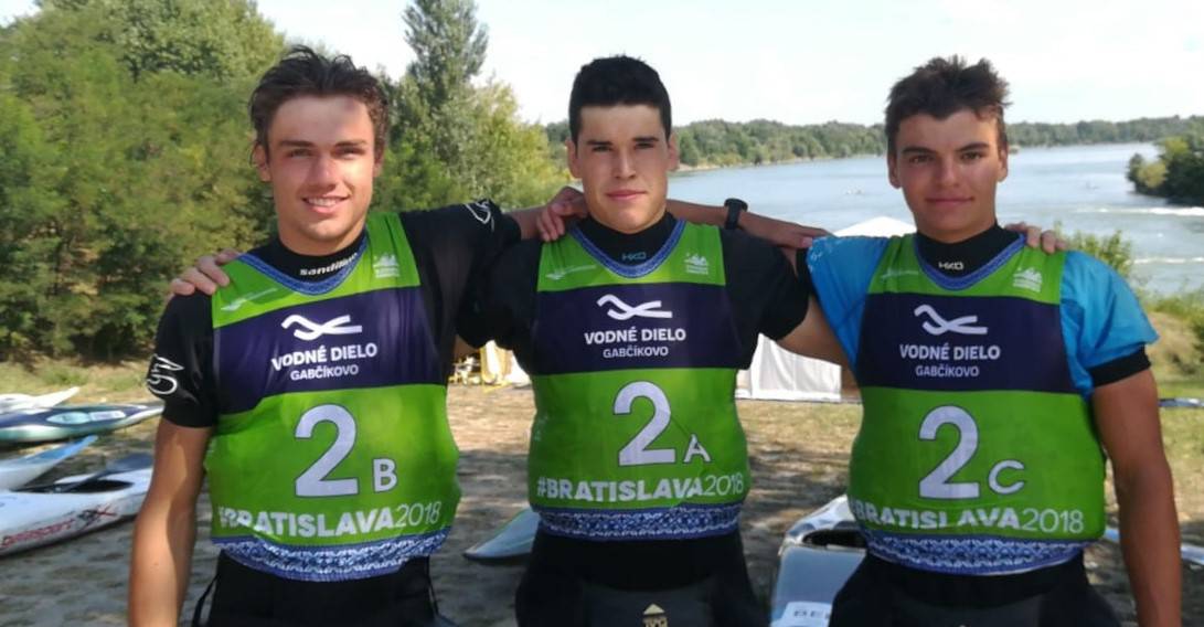 Canoa slalom, Italia d’argento nella gara a squadre del k1 junior