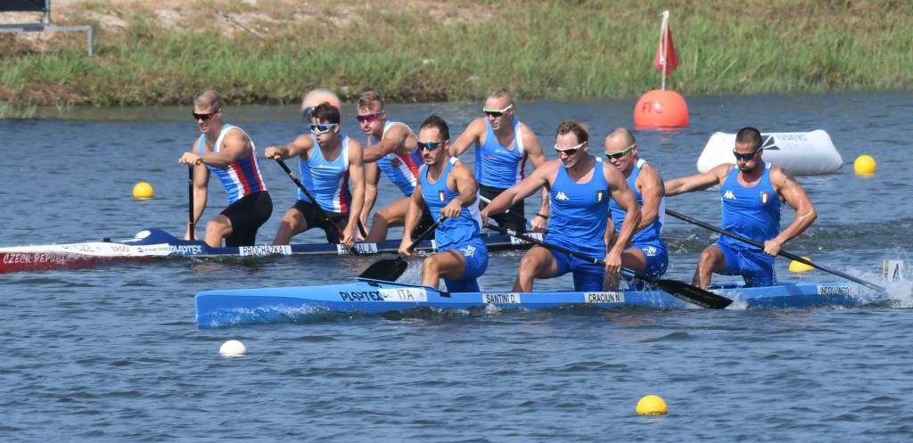 Mondiali 2018, prima medaglia per l’Italia con il bronzo del C4 500m, la paracanoa chiude con il bronzo di Ciustea