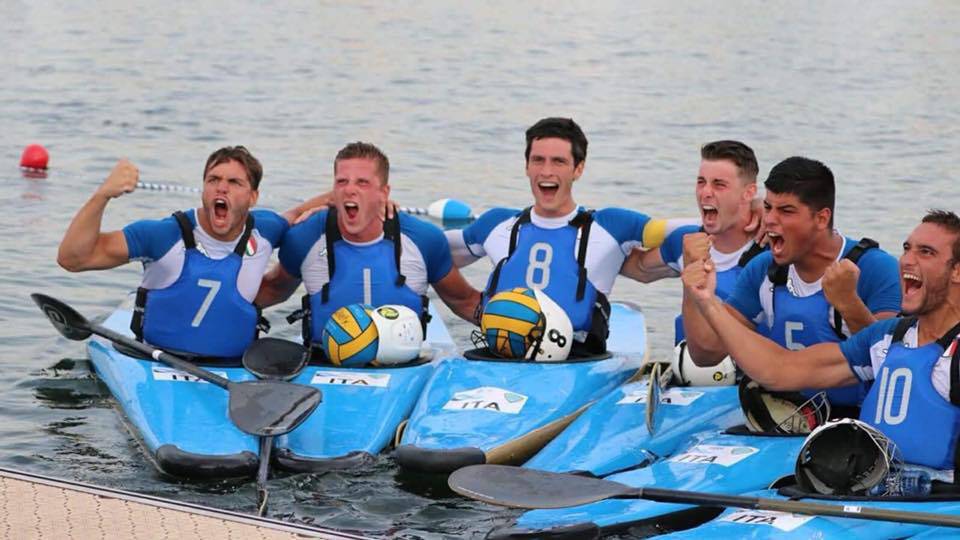 Canoa polo, gli azzurri con l’argento al collo ai Mondiali in Canada